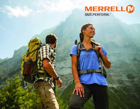 Жіноче взуття Merrell (осінь, зима)