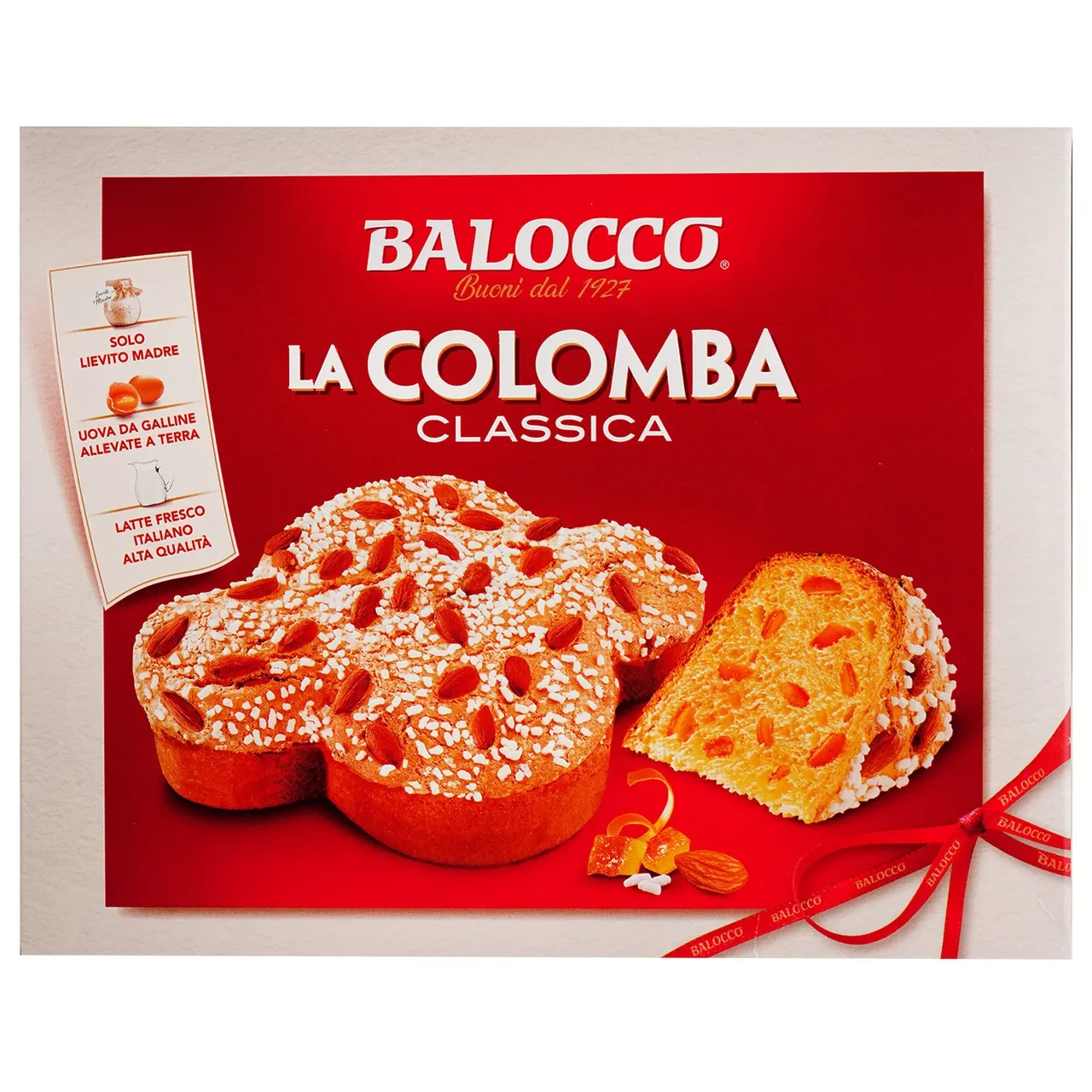 Коломба Balocco La Colombа Classica с цукатами и миндалем 750 г. - фото 2 - id-p2154238582