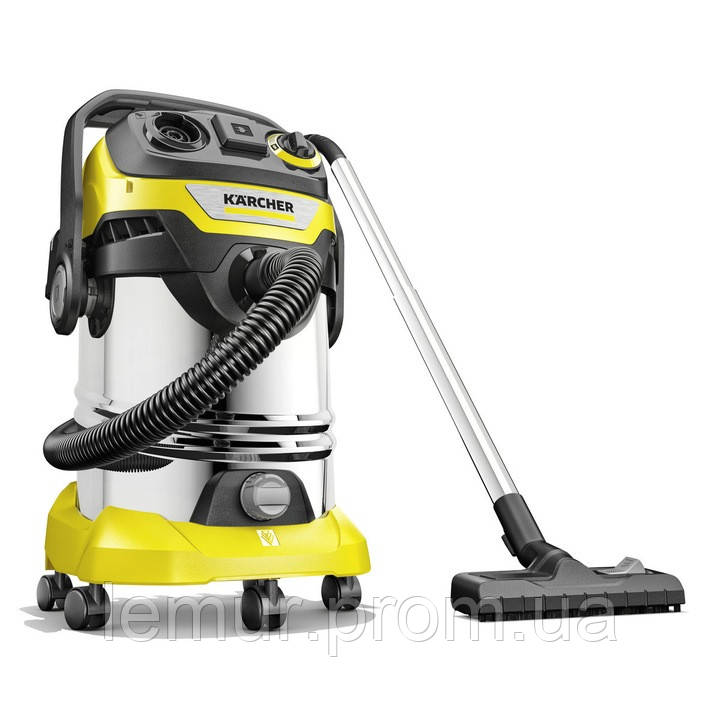 Промышленный строительный пылесос Kärcher WD 6 PS 1300 Вт / Karcher - фото 3 - id-p2154066046