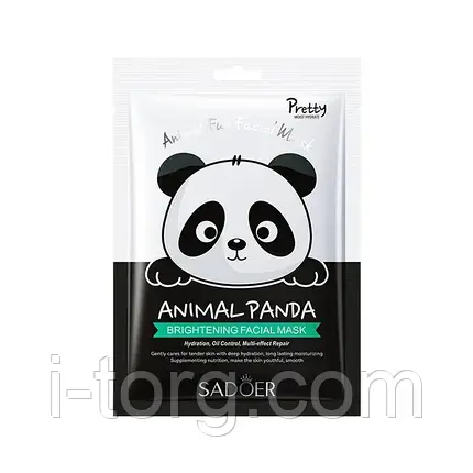 Увлажняющая тканинна маска для обличчя Sadoer, 25г, фото 1