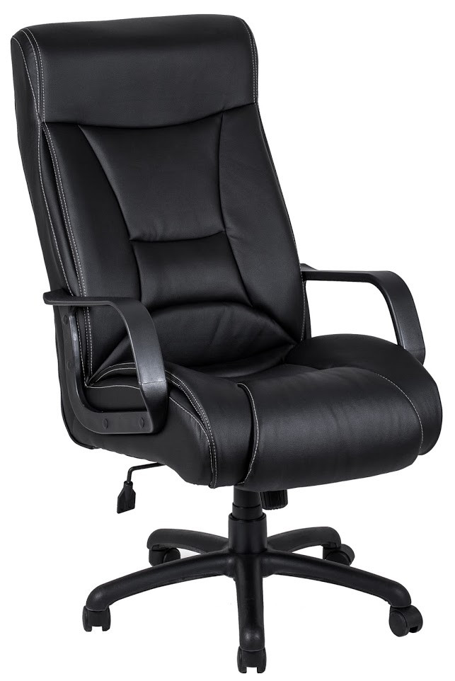 Крісло офісне Магістр пластик механізм Tilt шкірзамінник Неаполь-20 (Richman ТМ)