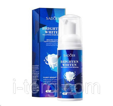 Піна для відбілювання зубів Sadoer, 60мл, фото 1