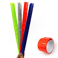 Браслет світловідбивний "Stripe" 100PCS 40 см, mix без/етика