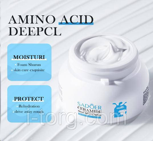 Крем для обличчя з амінокислотами Sadoer, 120г
