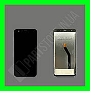 Дисплей Blackview BV6300/BV6300 Pro із сенсором, чорний (оригінальні комплектуючі)