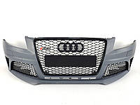 Передний бампер в стиле RS на Audi A4 B8 2007-2011 год от xata.shop