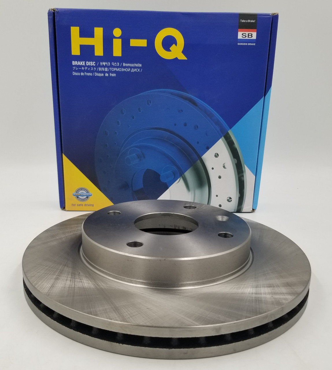 Диск гальмівний Лачетті передній HI-Q Корея