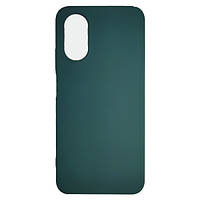 Чохол Silicone Case for Oppo A17 Dark Green - KZM