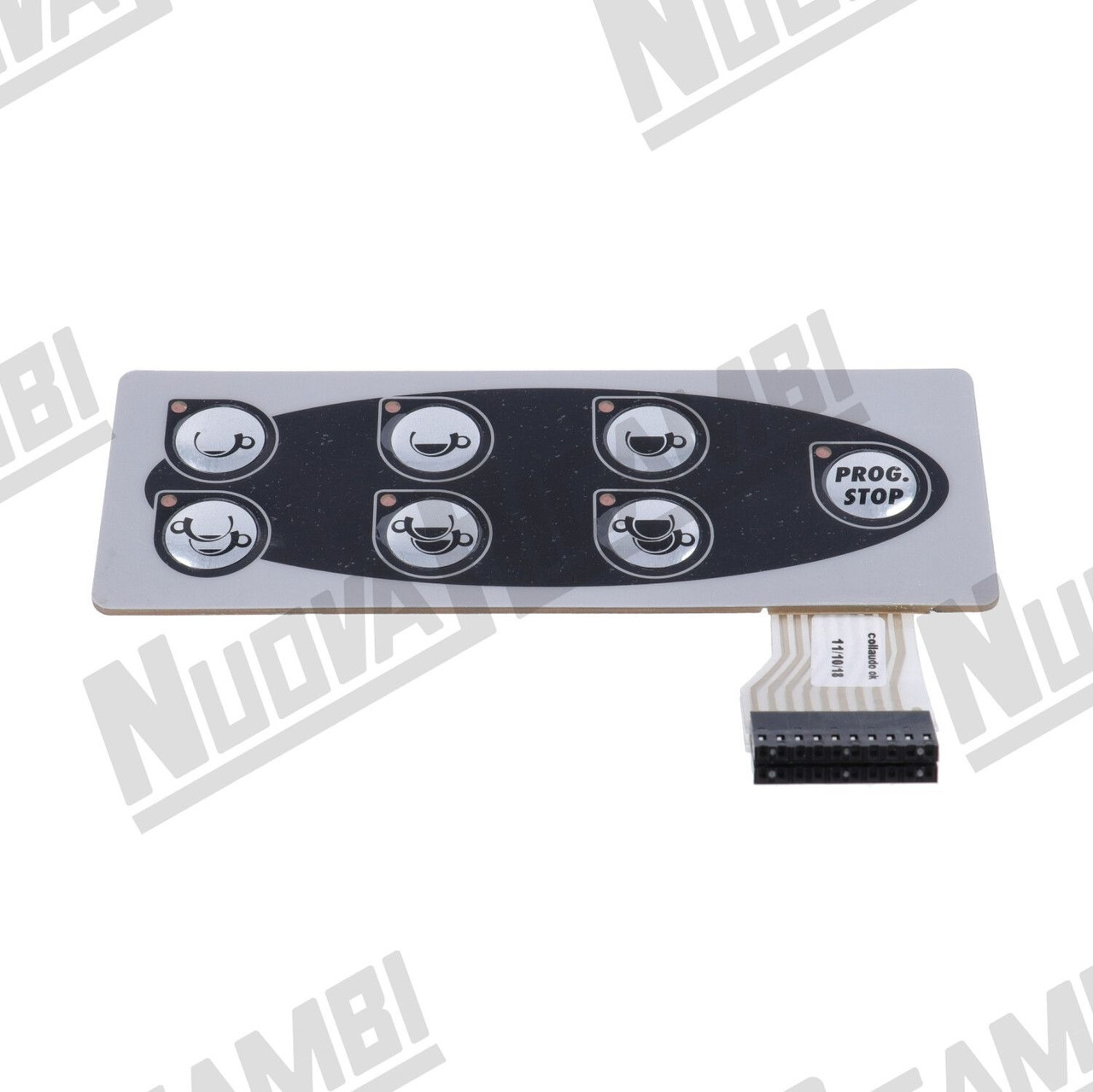 Сенсорна панель мембрана/тачпад на 7 кнопок для кавомашини ASTORIA CMA calypso - 10+10 PIN