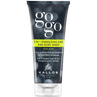 Шампунь Kallos Cosmetics Gogo 2 in 1 Energizing Hair And Body Wash For Men 200 мл (5998889511166) top