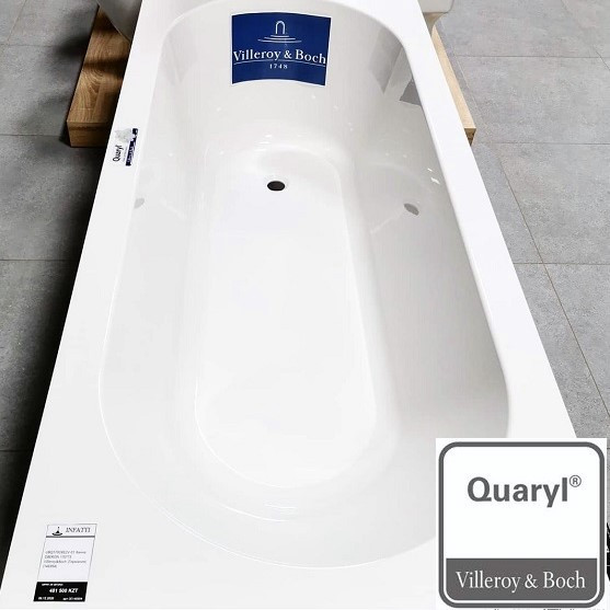 Ванна квариловая 180x80 Villeroy&Boch Oberon UBQ180OBE2V-01 - фото 3 - id-p1148011400