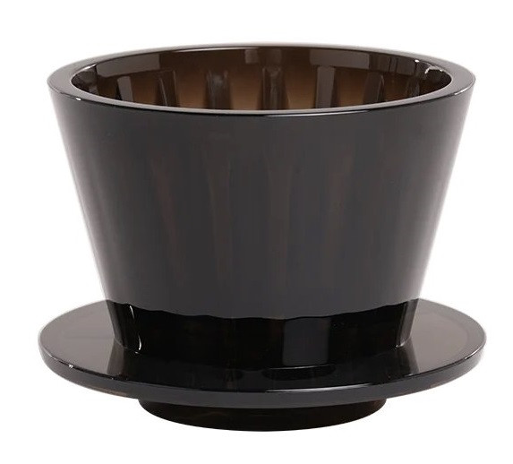 Пуровер Timemore Crystal Eye B75 Coffee Dripper Black