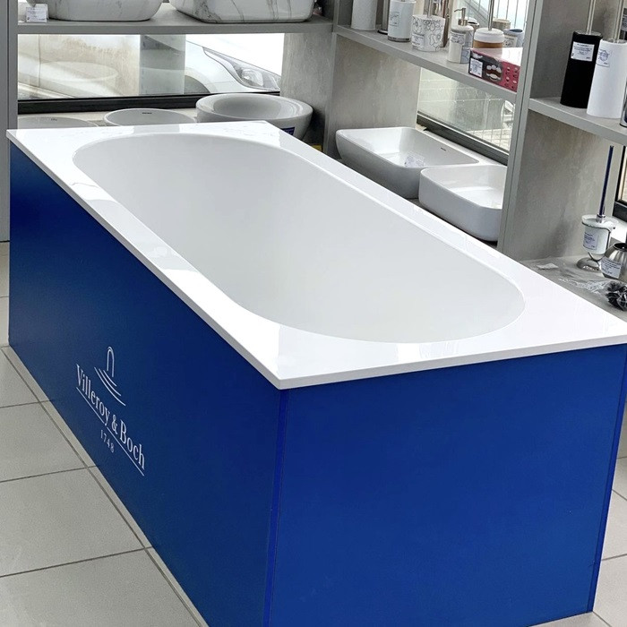 Ванна квариловая 180x80 Villeroy&Boch Oberon UBQ180OBE2V-01 - фото 4 - id-p1148011400