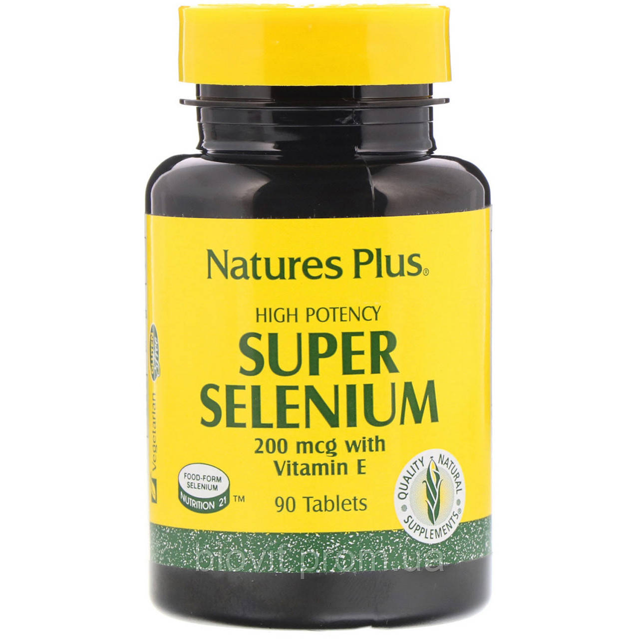 Селен з вітаміном Е (Super Selenium with Vitamin E) 200 мкг/100 МО