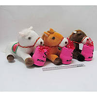 Механічна іграшка-скарбничка "Конячка" mix