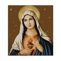 Алмазна картина FA10134 «Непорочне серце Марії», розміром 40х50 см кр Strateg