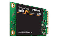 Накопичувач SSD mSATA 250GB Samsung 860 EVO MLC (MZ-M6E250, MZMLH250HAHQ) R550MBs W520MBs бв