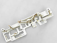 Блок замка, держатель микропереключателей замка двери микроволновки свч LG MH6022DS MH6022D (бу)