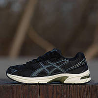 Мужские кроссовки Asics Gel-1130 Black White черно-белые