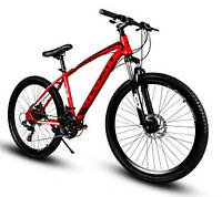 Спортивный горный велосипед Unicorn Speed Колеса 26" Рама хром-молибденовая сталь 17" Красный