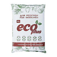 Торфяной субстрат Eco Plus для рассады 10 л