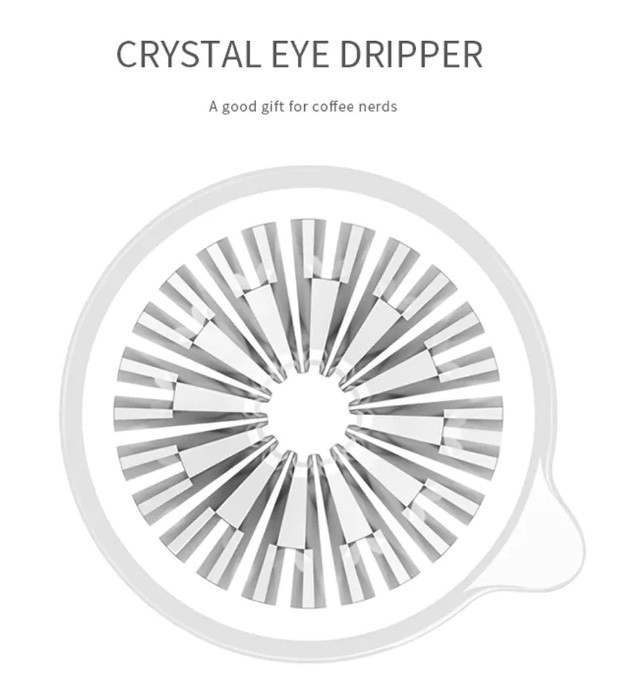 Пуровер Timemore Crystal Dripper 02 PCTG