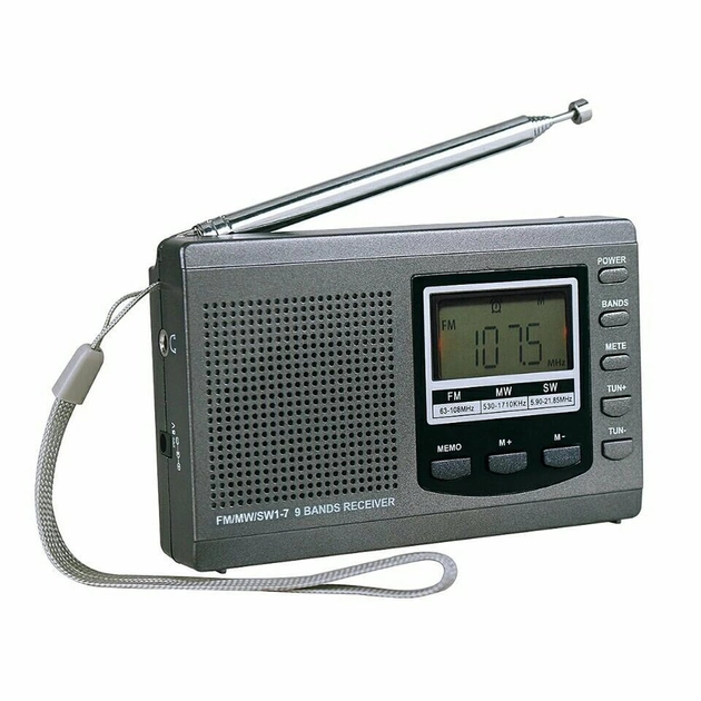 Радіоприймач TIVDIO HRD-310 цифровий тюнер DSP