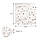 Декоративна 3D панель самоклейка під білий цегла Зірки 700х770х3мм (021-3) SW-00000693, фото 3