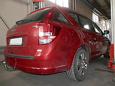 Фаркоп Kia Ceed SW 2006-2012 (Кіа Сід універсал) оцинкований, без підрізу бампера
