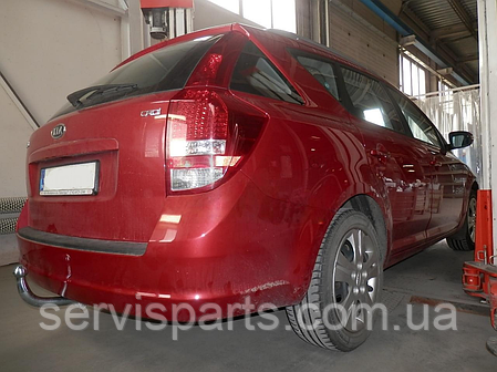 Фаркоп Kia Ceed SW 2006-2012 (Кіа Сід універсал) оцинкований, без підрізу бампера, фото 1