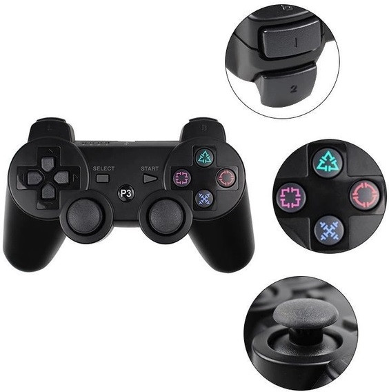 Джойстик геймпад беспроводной игровой универсальный Bluetooth Doubleshock PS3 AOD_312 - фото 6 - id-p2154030987