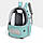 Рюкзак для перенесення кішок і собак 43х30х23 CosmoPet CP-52 Turquoise, фото 3