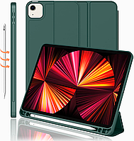 Чехол-книжка CDK Эко-кожа силикон Smart Case Слот Стилус для Apple iPad Air 10.9" 4gen 2020 (011190) (green)