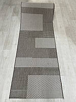 80 см Безворсові доріжки на гумовій основі Karat carpet flex Рігожки килим на кухню Латексні килими