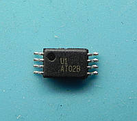 Микросхема, флеш с прошивкой матрицы, U1 AT02B, B154EW02 V0 X PCB 05B14-1D, U102, (БУ)