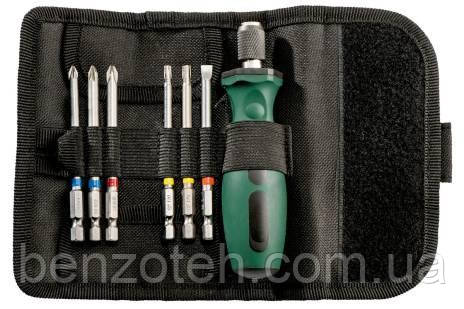 Набір біт metabo 7 штук у сумці, фото 1