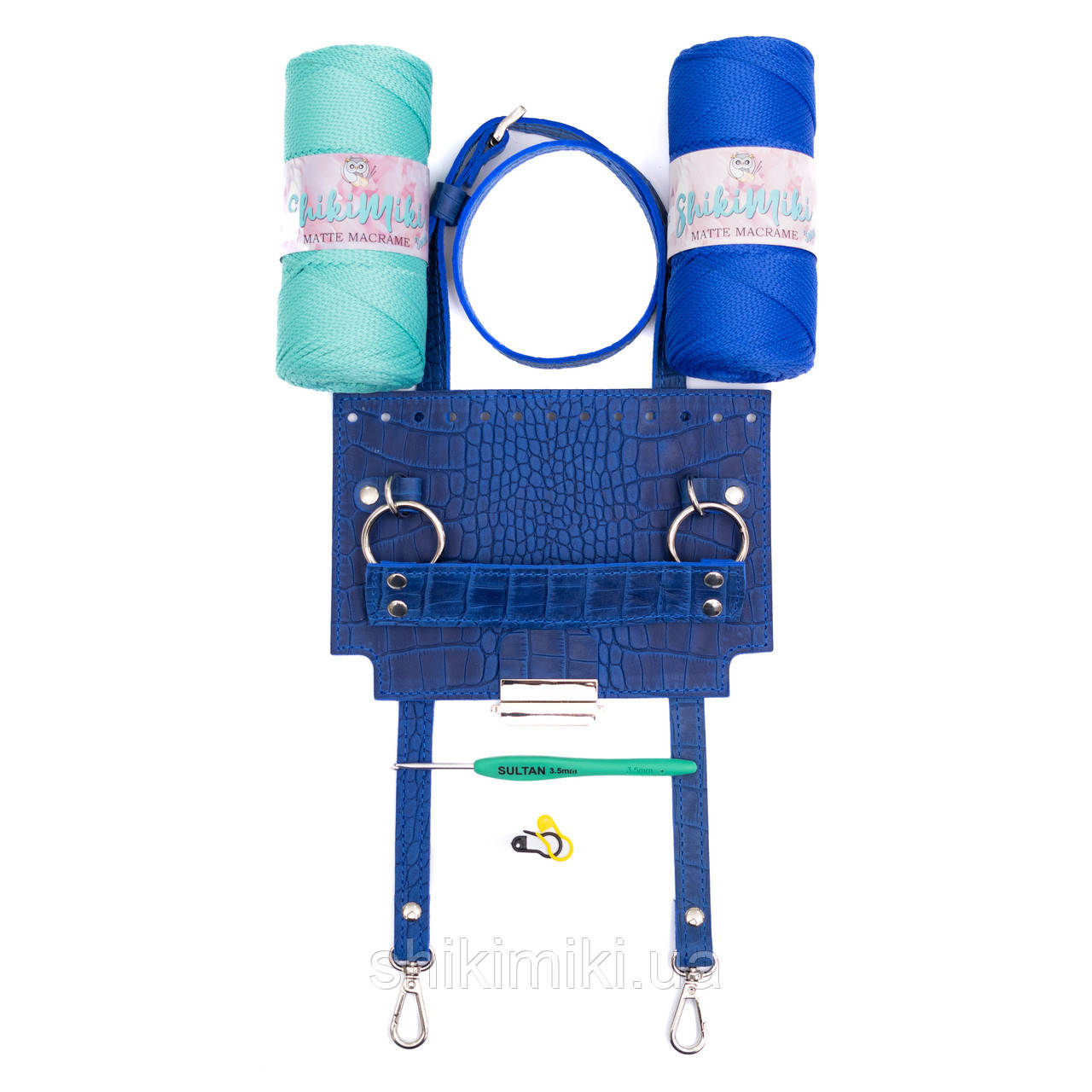 Подарунковий набір сумки Лілі, колір Електрик рептилія, фото 1