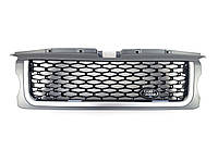 Решітка радіатора на Range Rover Sport 2005-2009 рік Сіра з чорним від xata.shop