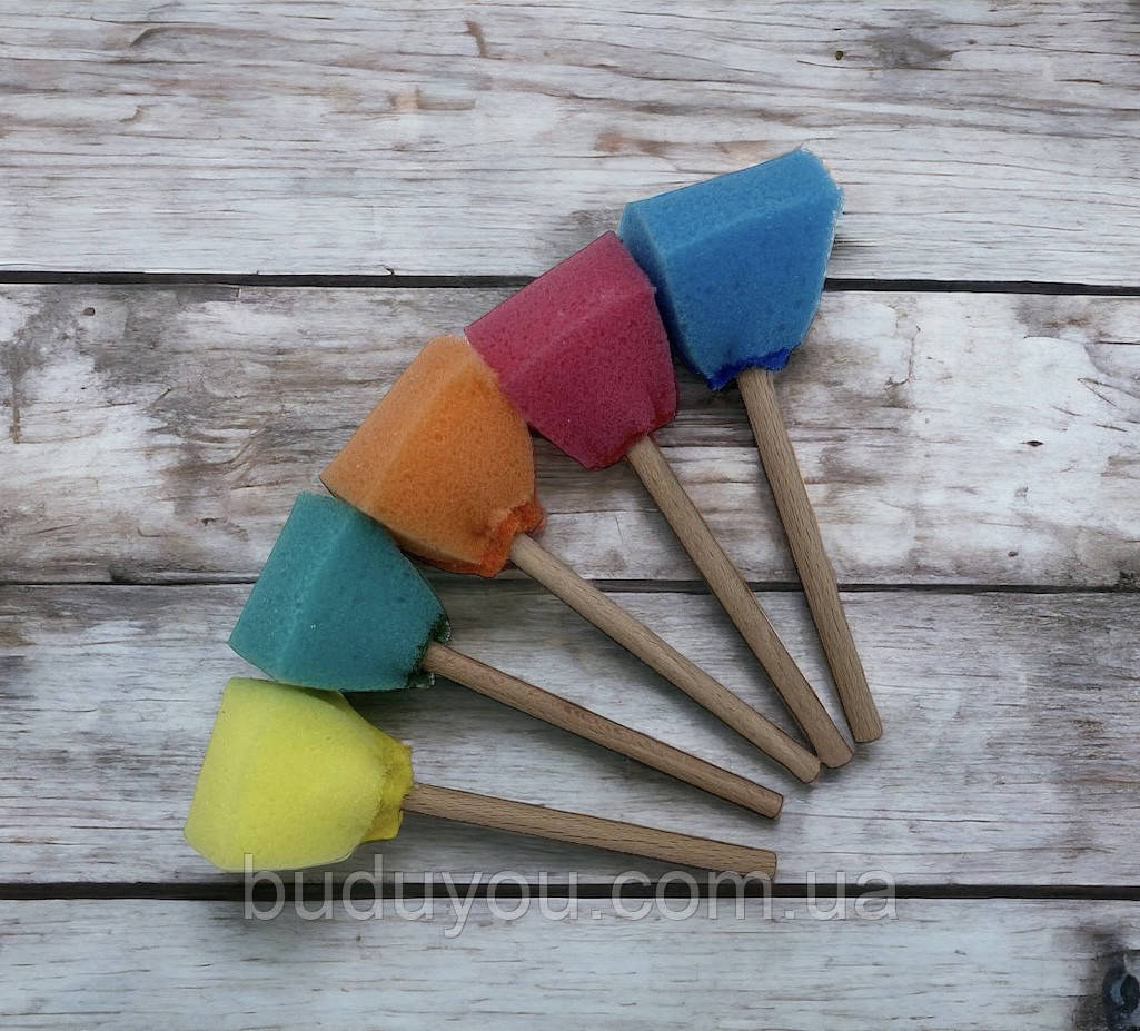 Пензель для нанесення лаку, фото 1