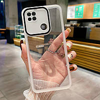 Силіконовий чохол Solid Color із захистом камери Xiaomi Redmi 9C / 10A White