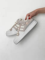 Мужские кроссвоки Adidas Forum 84 Low Grey Beige