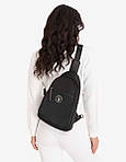 Поясна сумка-слінг U.S. Polo Assn 1159801027 (Чорний, One size), фото 7