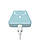 УМБ Павербанк з MagSafe 10000mAh 20W Baseus Magnetic Mini з бездротовою зарядкою Голубий, фото 4