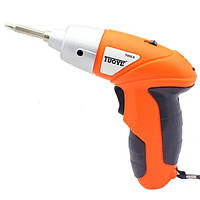 Мини шуруповерт безударный рабочий универсальный Tuoye Cordless Screwdriver AOD_351