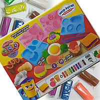 Набір креативної творчості - тісто для ліплення Danko Toys "Master Do" / Шеф-кухар. Сендвіч-бар / TMD-17-03U