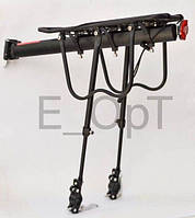 Багажник 24-29 под седло на раму. Багажник 24-29 під сідло на раму з опорними штангами.