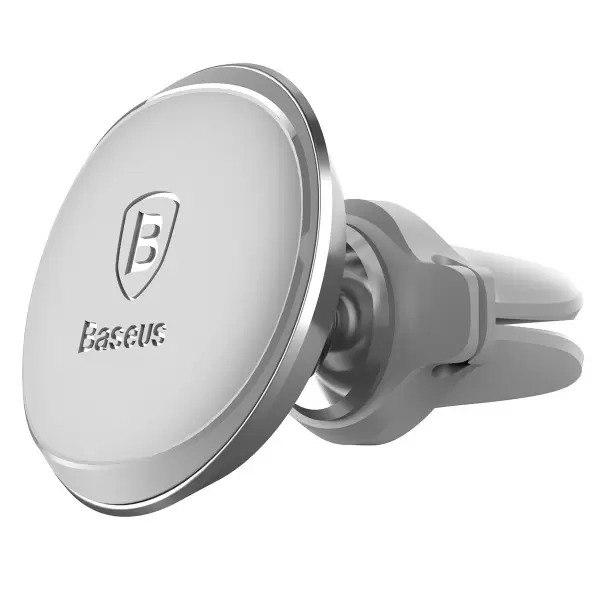 Автомобільний тримач для телефону Baseus Magnetic Air Vent Car Mount Holder Магнітний тримач (SUGX-A0S)