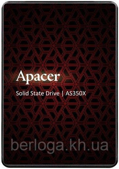 SSD накопичувач Apacer AS350  2.5'' SATA III 6Gb/s 256 GB (AP256GAS350XR-1)