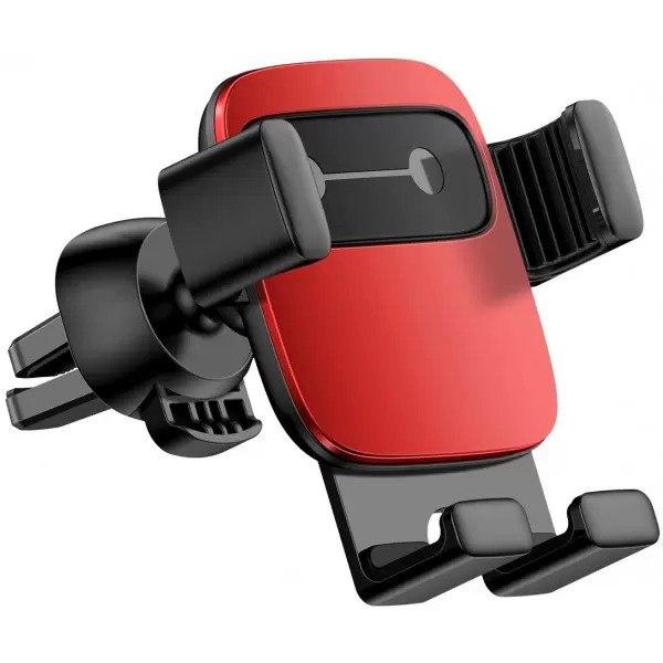 Автомобільний тримач для телефону Baseus Cube Gravity Vehicle-Mounted Holder Тримач в авто (SUYL-FK09) Red, фото 1