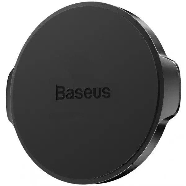 Автомобільний тримач для телефону Baseus Small Ears Magnetic Flat Type Магнітний тримач в авто (SUER-C01) Black